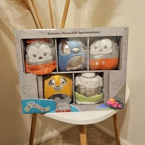 Squishmallows Original Disney100 5-Inch 5-Pack Plush